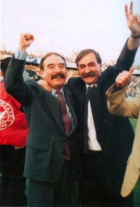 Loayza y Azkargorta, dos de los artífices de este éxito histórico.