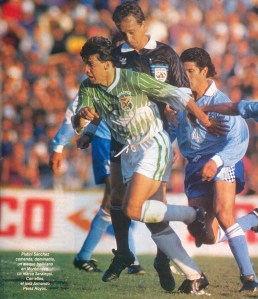 Erwin 'Platiní' Sánchez, una de las grandes figuras de la Eliminatoria.